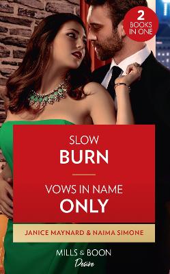 Book cover for Slow Burn / Vows In Name Only