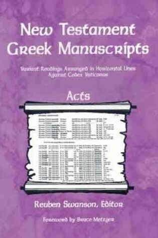 Cover of New Testement Greek: Acts