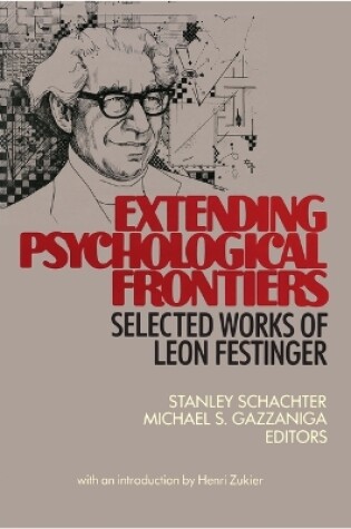 Cover of Extending Psychological Frontiers