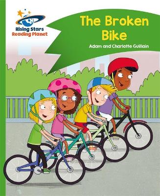 Book cover for Reading Planet - The Broken Bike - Green: Comet Street Kids
