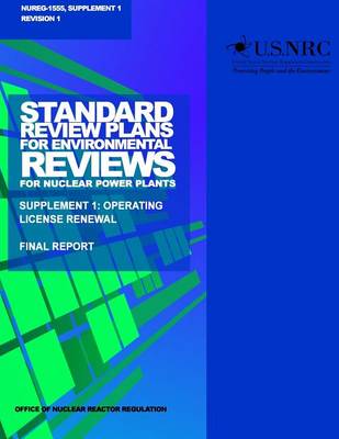 Book cover for Standard Review Plans for Environmental Reviews for Nuclear Power Plants