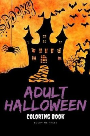 Cover of Adult Halloween Coloring Book