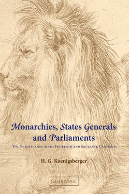 Book cover for Monarchies, States Generals and Parliaments