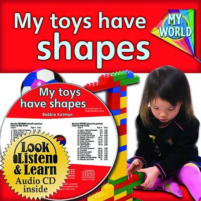 Book cover for My Toys Have Shapes - CD + PB Book - Package