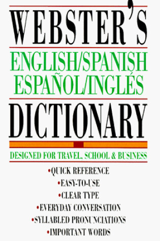 Cover of Webster's English/Spanish