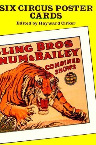 Cover of Six Circus Poster Postcards