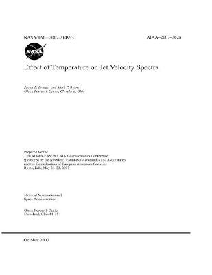 Book cover for Effect of Temperature on Jet Velocity Spectra