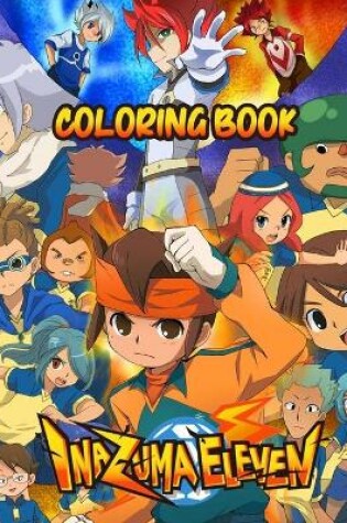 Cover of Inazuma Eleven Coloring Book