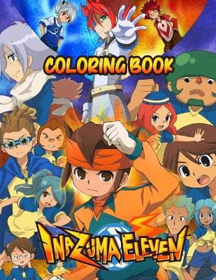 Cover of Inazuma Eleven Coloring Book