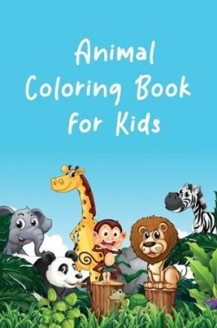 Cover of Animal Coloring Book for Kids