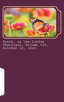 Book cover for Punch, or the London Charivari, Volume 159, October 13, 1920