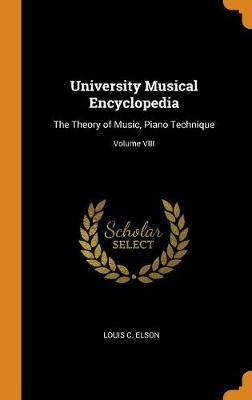 Book cover for University Musical Encyclopedia