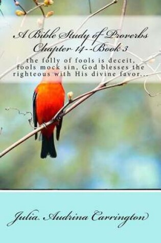 Cover of A Bible Study of Proverbs Chapter 14--Book 3