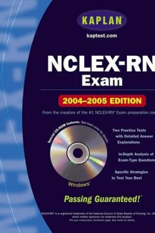 Cover of Kaplan NCLEX-RN Exam