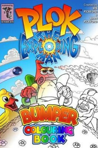 Cover of Plok Bumper Colouring Book