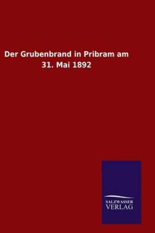 Cover of Der Grubenbrand in Pribram am 31. Mai 1892