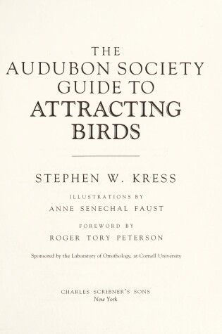 Cover of Audubon Attracting Birds Guide