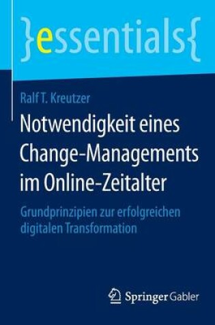 Cover of Notwendigkeit eines Change-Managements im Online-Zeitalter