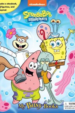 Cover of Nick Spongebob 25th Anniversary My Busy Books