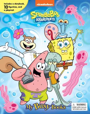 Cover of Nick Spongebob 25th Anniversary My Busy Books