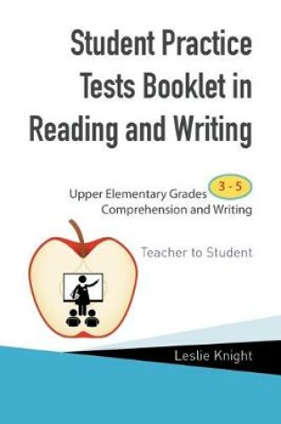 Cover of Student Practice Tests Booklet in Reading and Writing