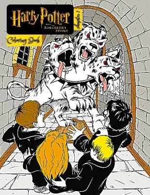 Book cover for Harry Potter Coloring Book Chapter 1