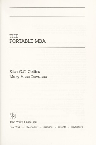 Cover of The Portable MBA