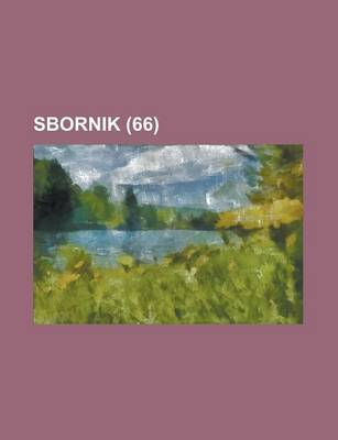 Book cover for Sbornik (66 )