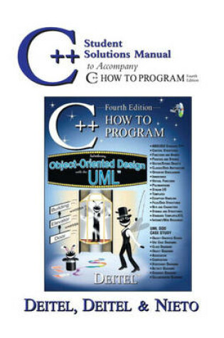 Cover of C++ Student Solutions Manual