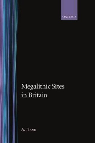 Cover of Megalithic Sites in Britain