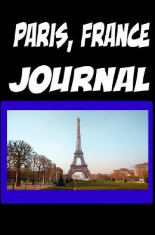 Cover of Paris, France Journal