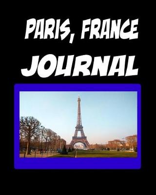 Book cover for Paris, France Journal