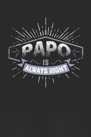 Cover of Papo Is Always Right