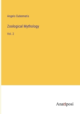 Book cover for Zoological Mythology
