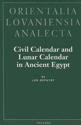 Book cover for Civil Calender and Lunar Calendar in Ancient Egypt