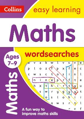Book cover for Maths Word Searches Ages 7-9