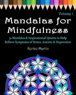 Book cover for Mandalas for Mindfulness Volume 1