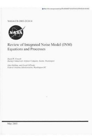 Cover of Review of Integrated Noise Model (Inm) Equations and Processes