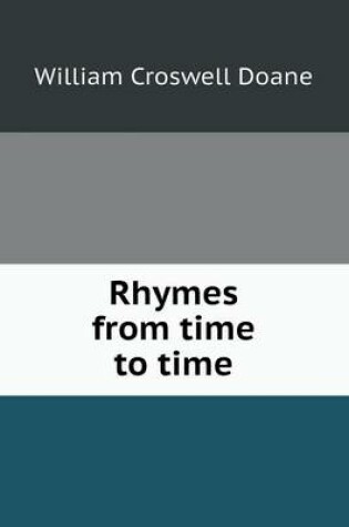 Cover of Rhymes from time to time