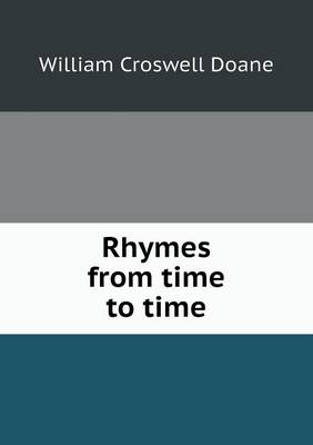 Book cover for Rhymes from time to time