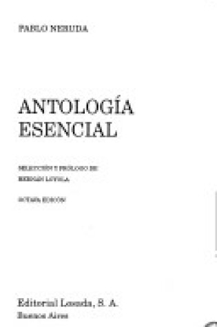 Cover of Antologia Esencial - 373 -