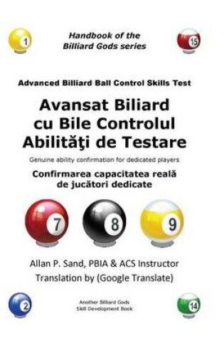 Cover of Avansat Biliard Cu Bile Controlul Abilitati de Testare