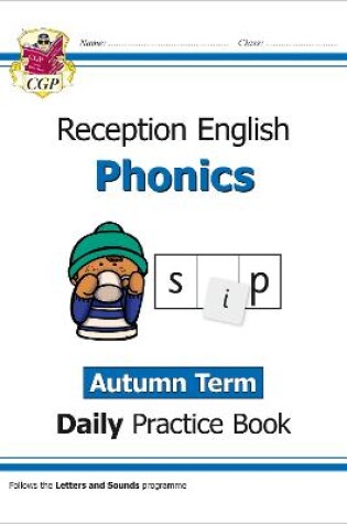 Cover of Reception Phonics Daily Practice Book: Autumn Term