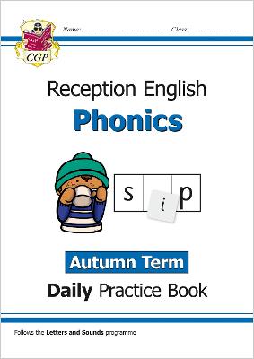 Book cover for Reception Phonics Daily Practice Book: Autumn Term