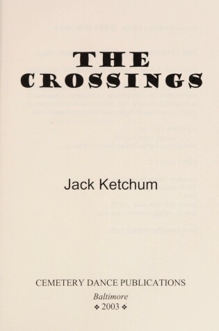 Cover of The Crossings