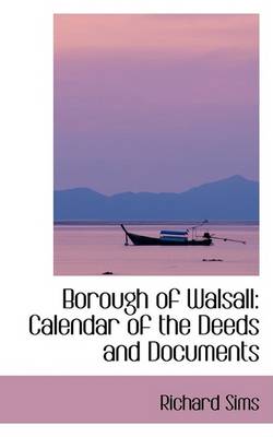 Book cover for Borough of Walsall