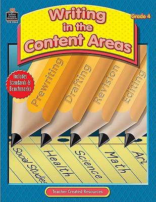 Cover of Writing in the Content Areas, Grade 4