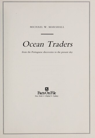 Book cover for Ocean Traders