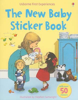 Book cover for The New Baby Sticker Book