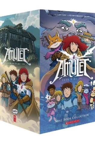 Cover of Amulet Box set 1-9 Graphix